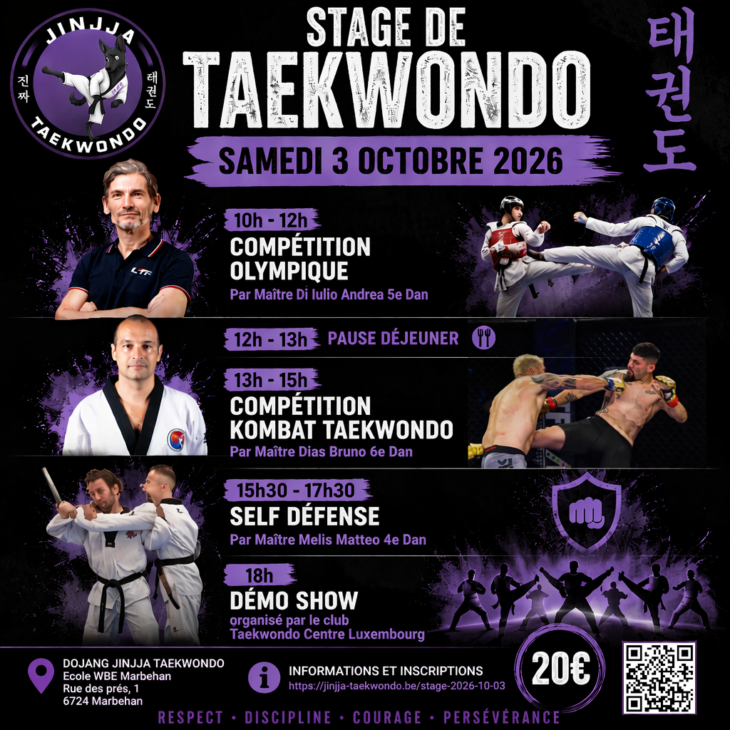 affiche du stage