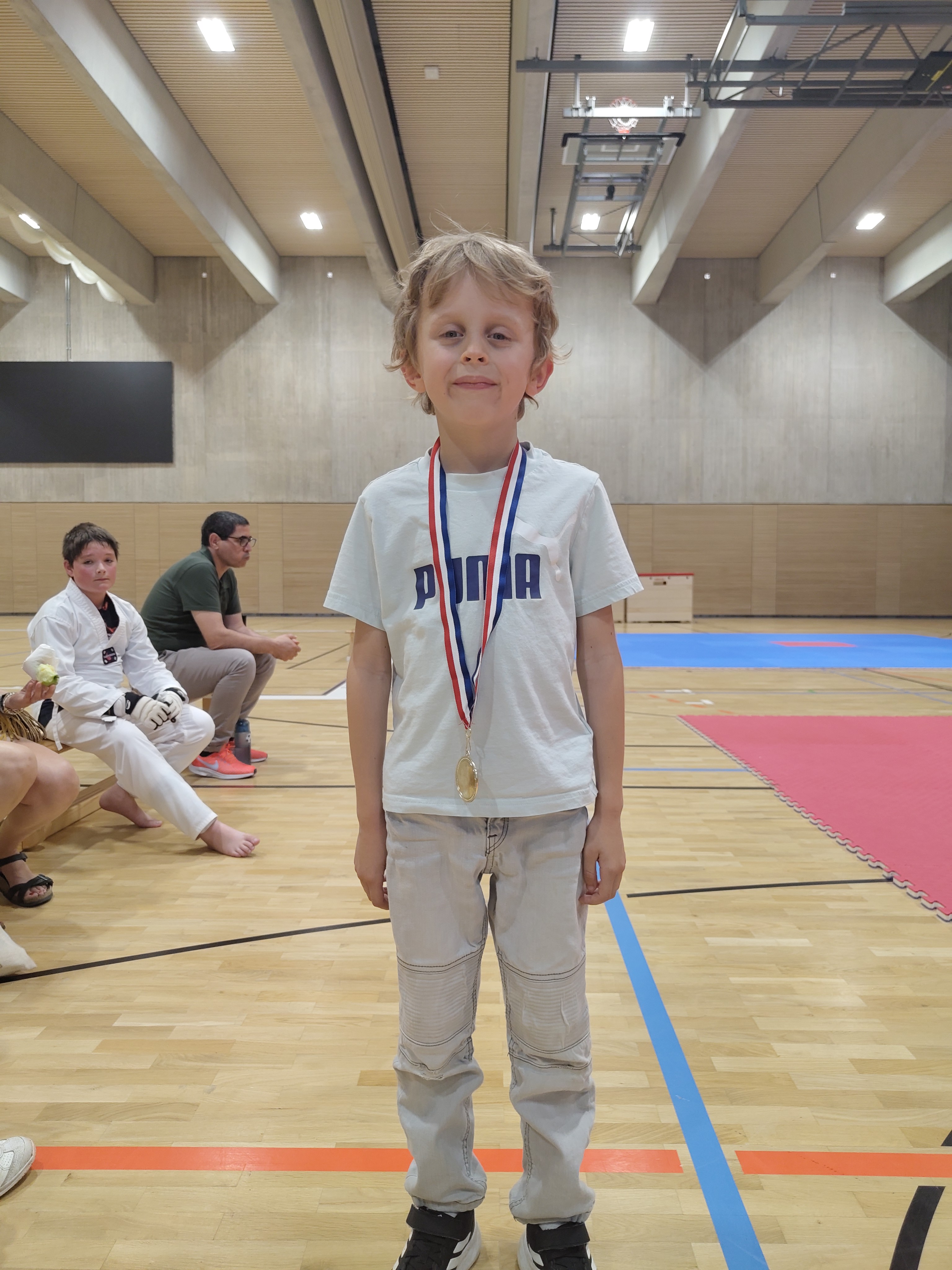 Jojo et sa médaille d'or